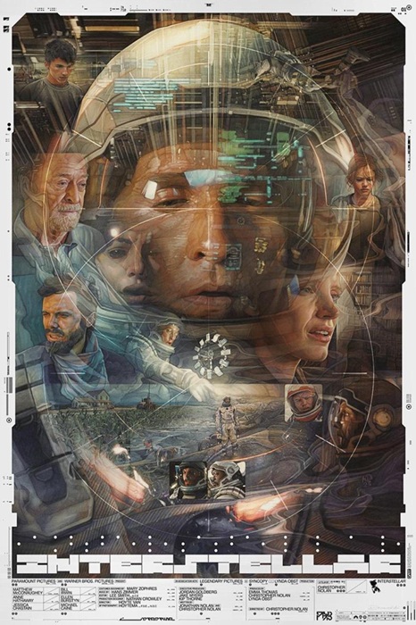 Interstellar โปสเตอร์